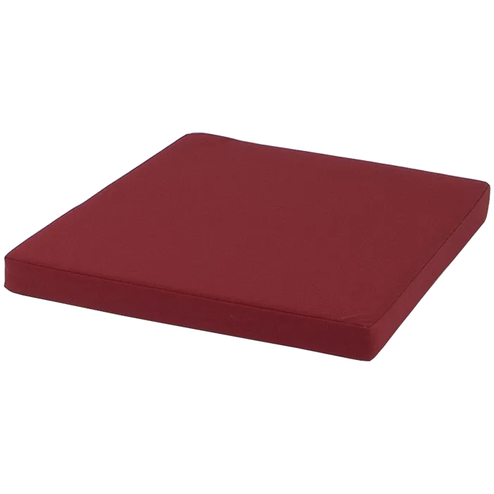 Kissen eckig rot