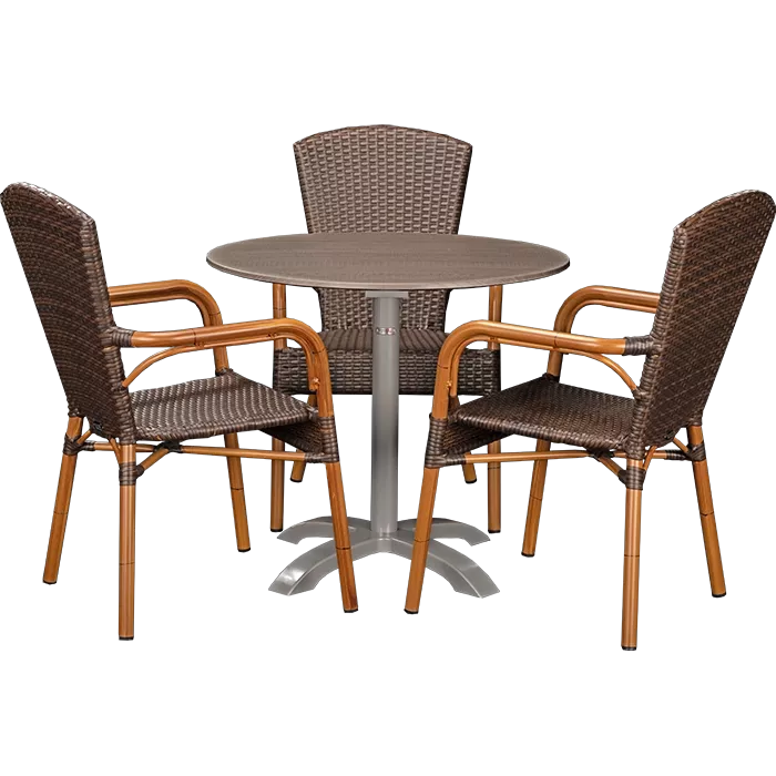 Outdoor Set Spring de Luxe & Loft Oak ø80cm