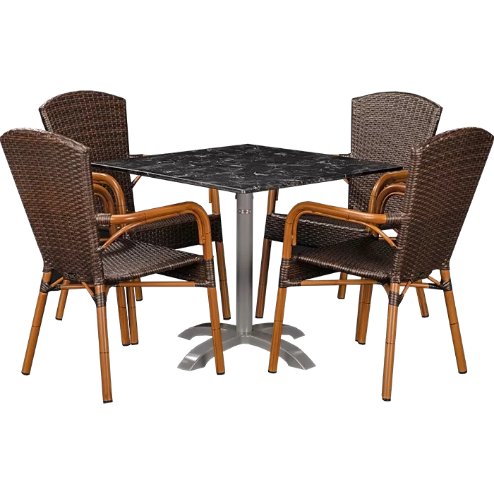 Outdoor Set Spring de Luxe Burned & Nero Marble 80x80cm