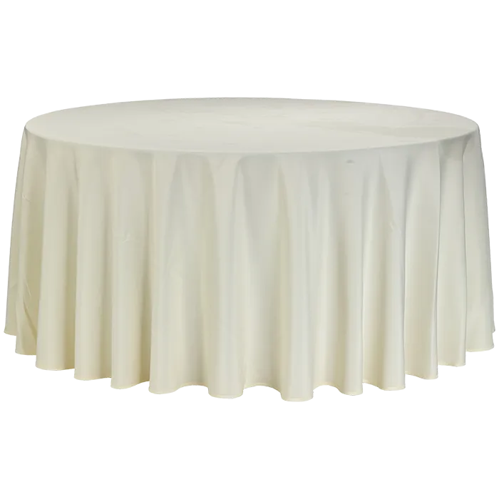 Stehtischhusse Luna Ecru Stehtischhusse Luna Ecru