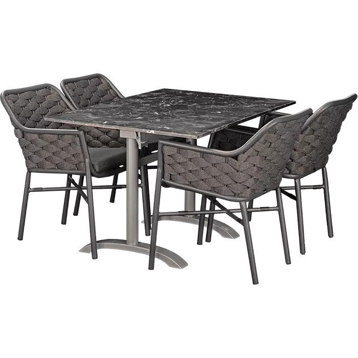 Outdoor Set Varuna & Nero Marble 120x80cm