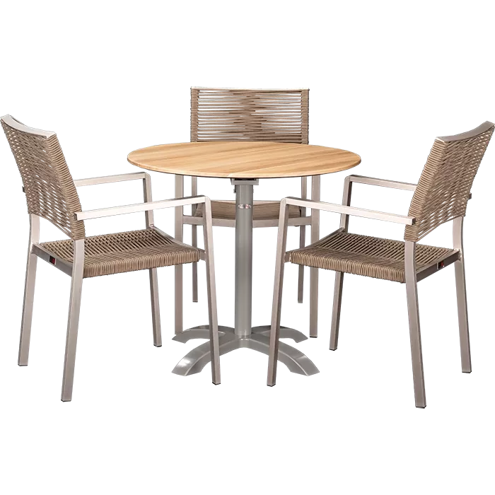 Outdoor Set Triton & Acacia ø80cm