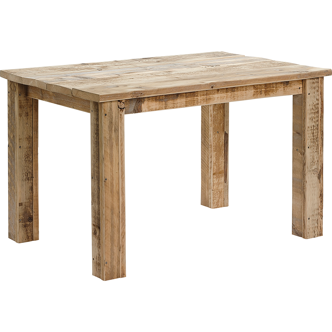 Bauholz Tisch 1