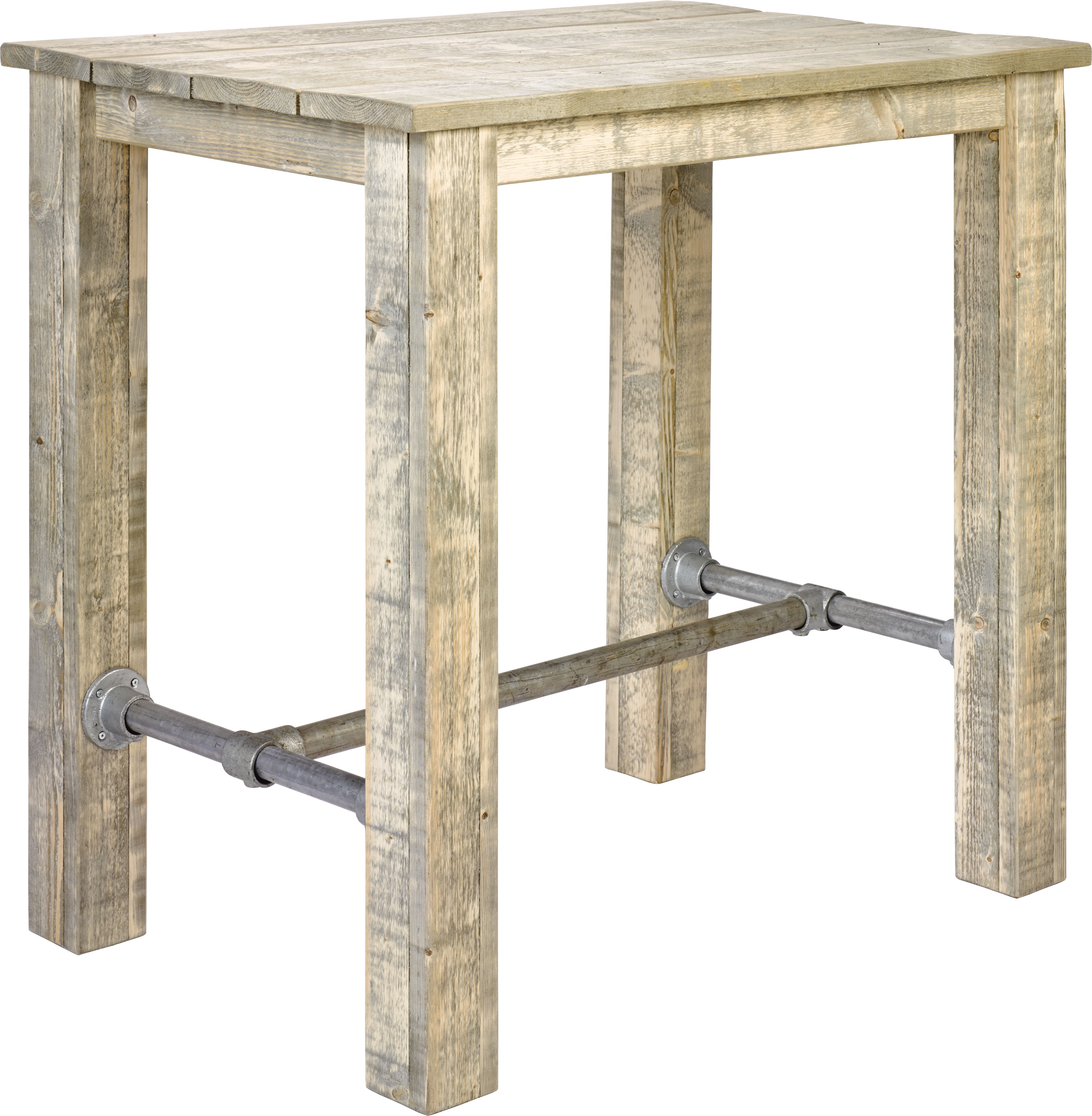 Bauholz Stehtisch 3