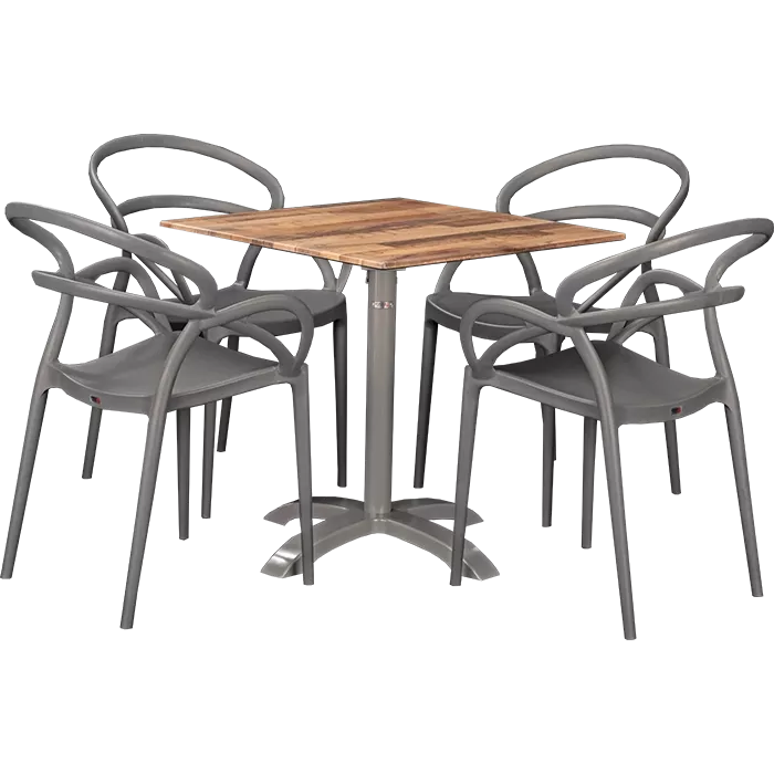 Outdoor Set Nora & Norway Maple 70x70cm