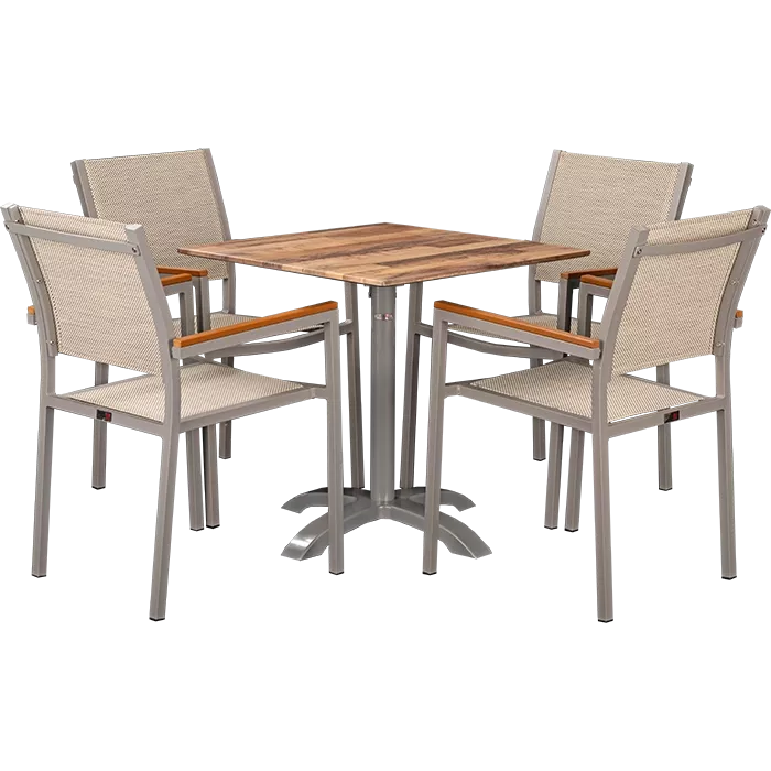 Outdoor Set Eris & Norway Maple 70x70cm