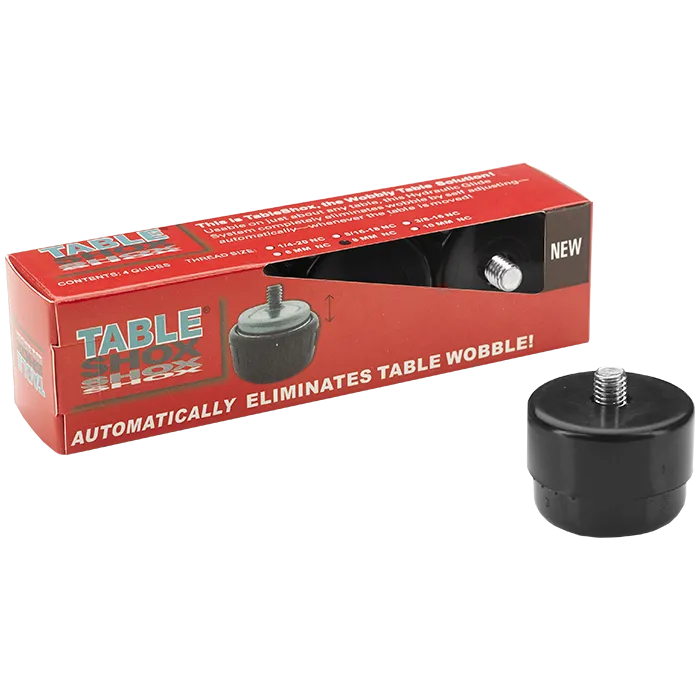 Ausgleichsfuesse "Table Shox"