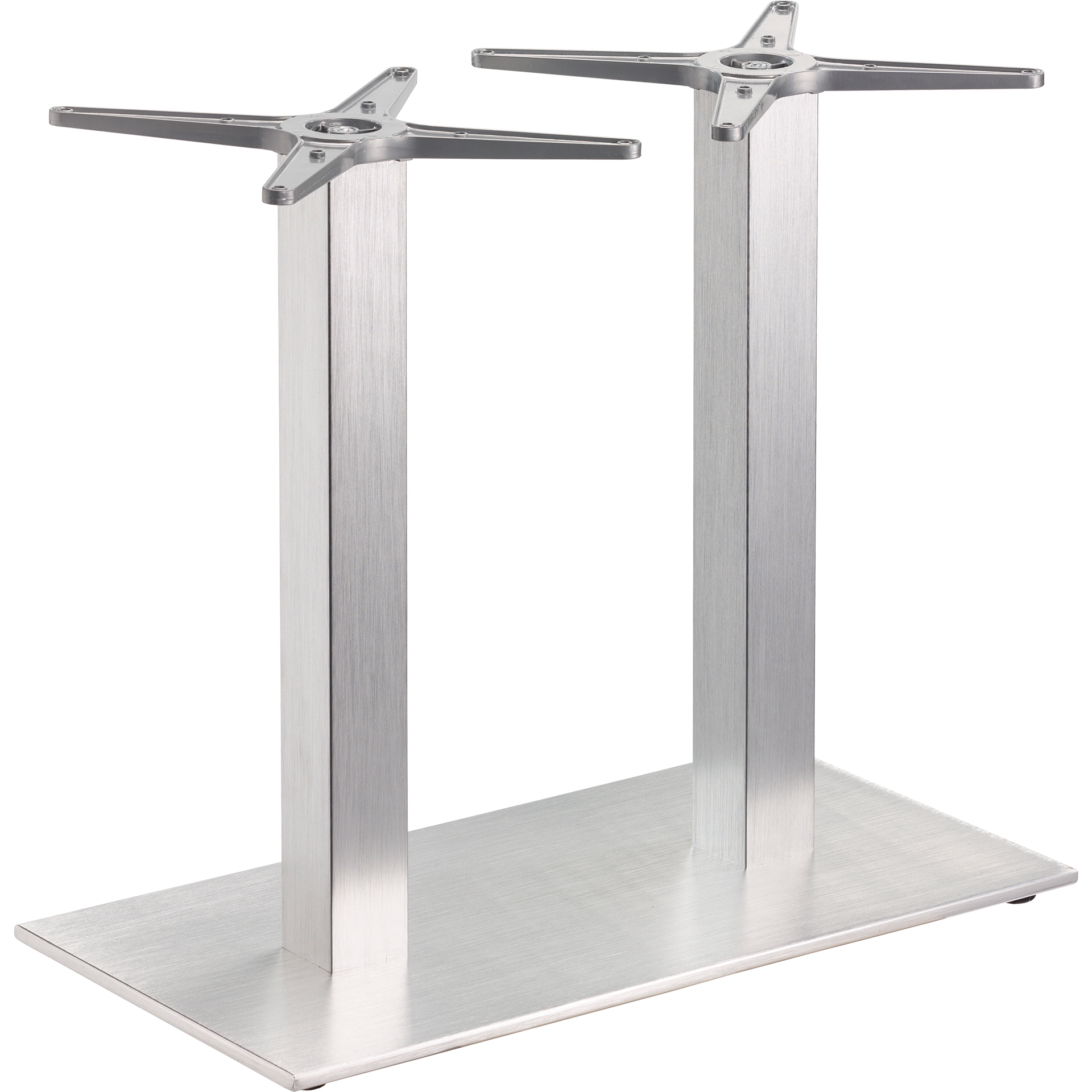 Tischgestell Borkum double brushed