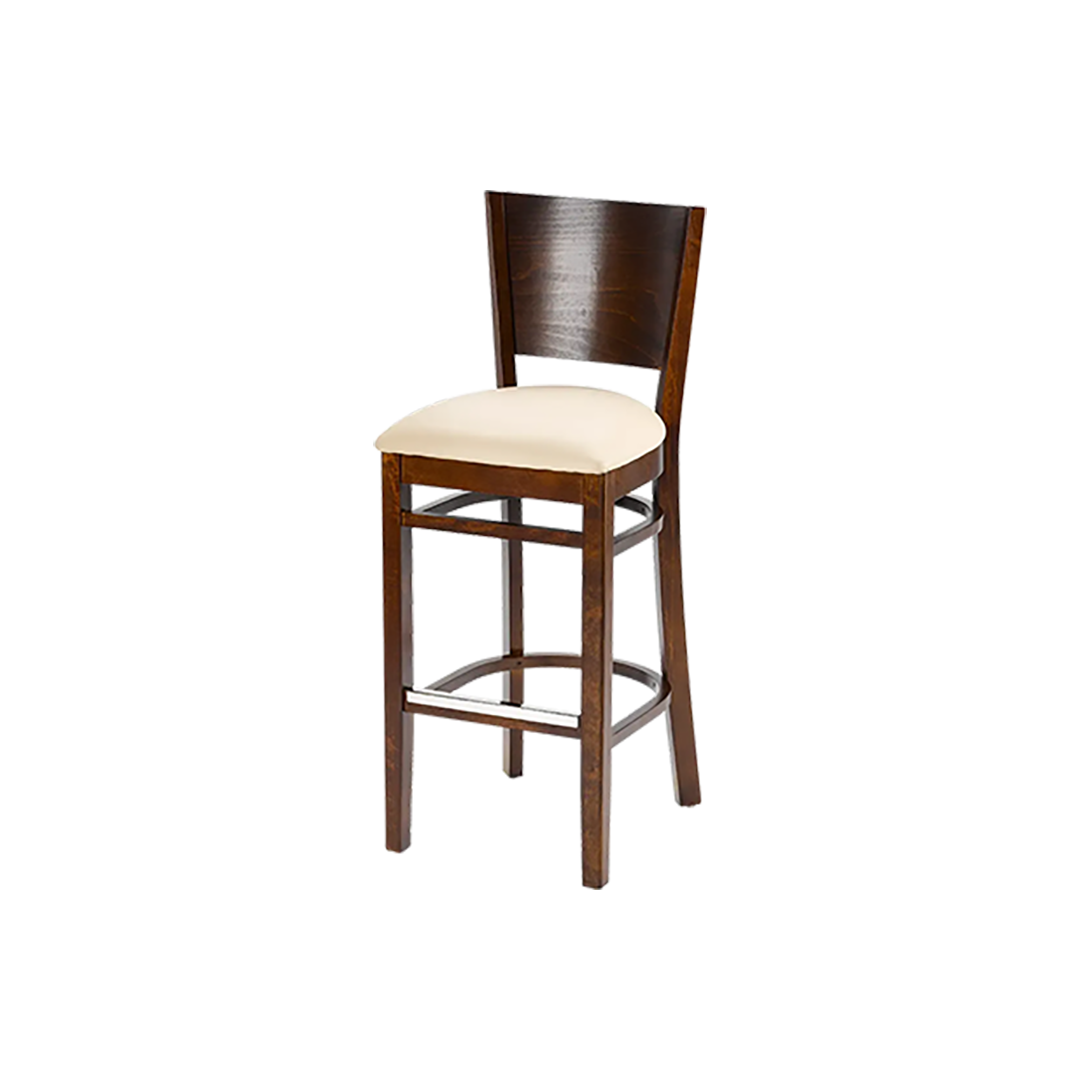 Barhocker mit Holzgestell