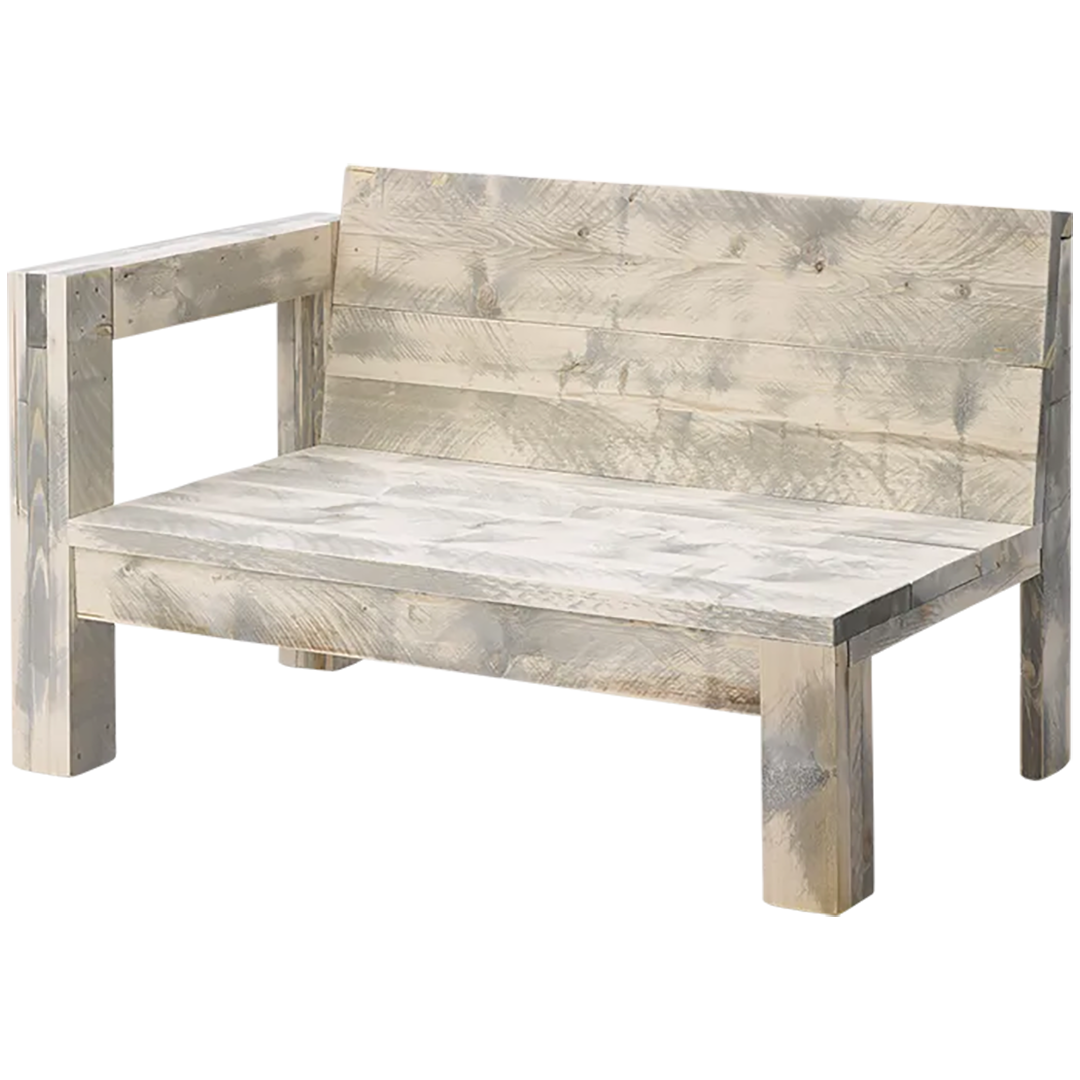 Bauholz Loungemodul 4