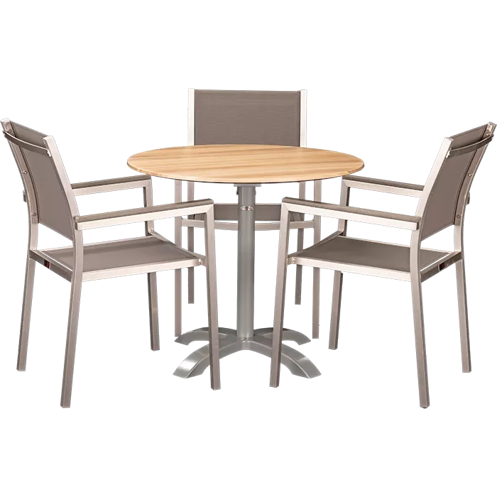 Outdoor Set Sedna & Acacia ø80cm