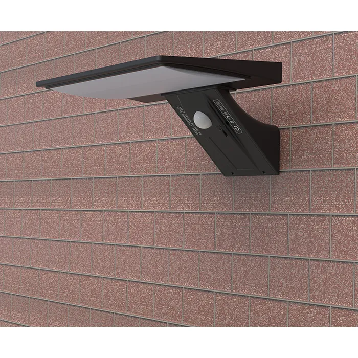 Solarlampe LED Bewegungsmelder Wandmontage