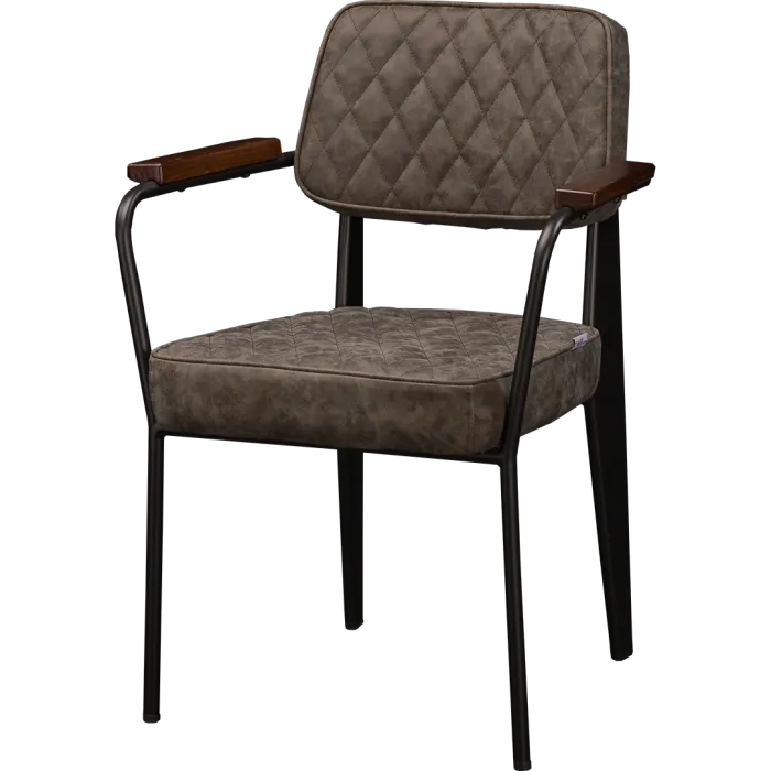 Polsterstuhl Cherry grau AL