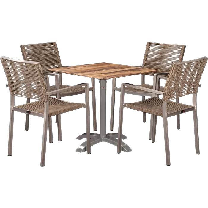 Outdoor Set Triton & Norway Maple 70x70cm