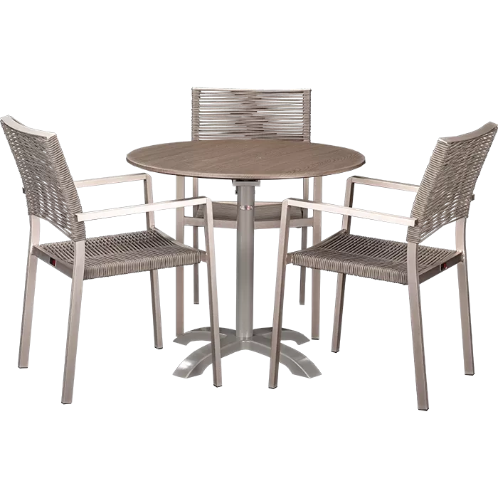Outdoor Set Triton & Loft Oak ø80cm