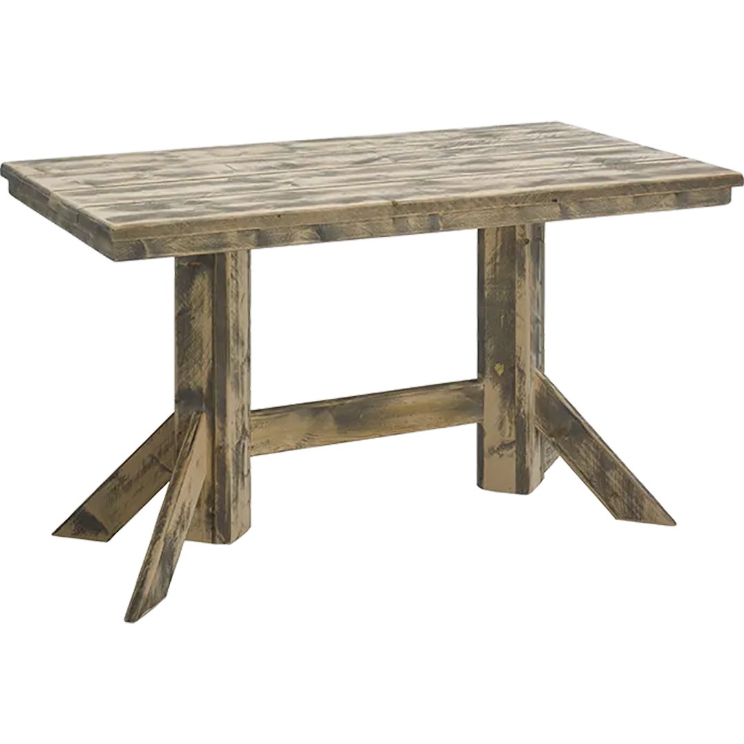 Bauholz Tisch 4