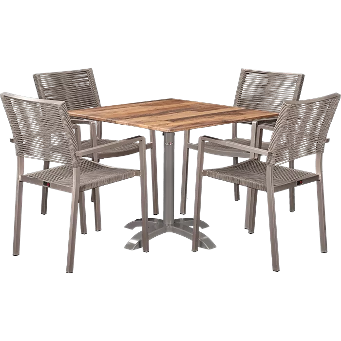 Outdoor Set Triton & Norway Maple 70x70cm