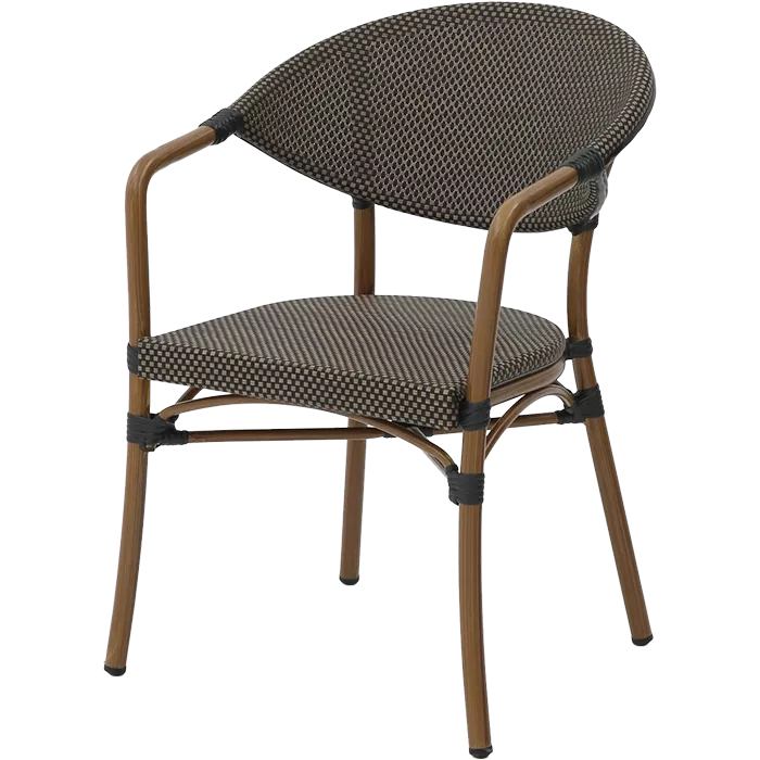 Terrassenstuhl Nassau Beigebraun