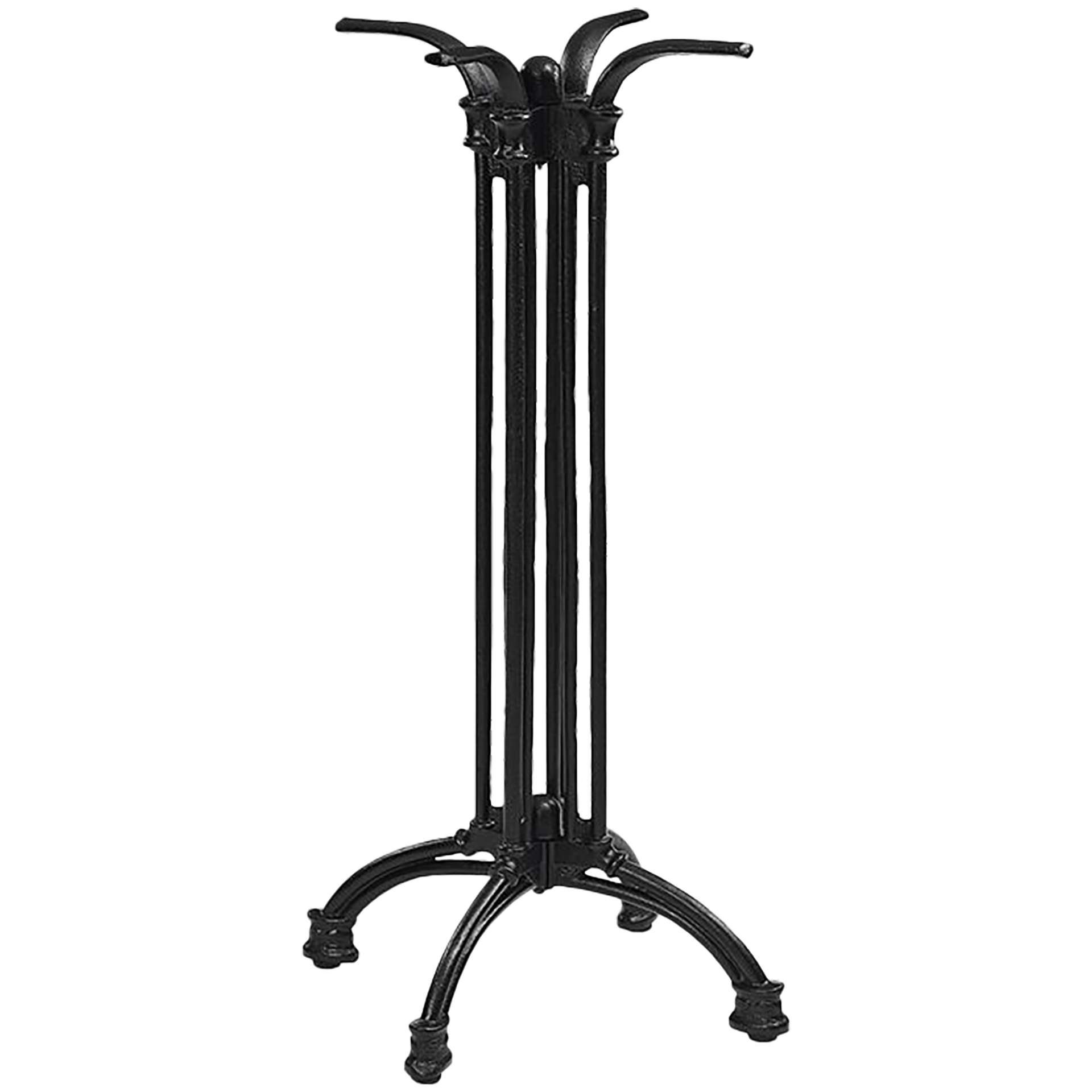 Tischgestell Sylt 4 High schwarz