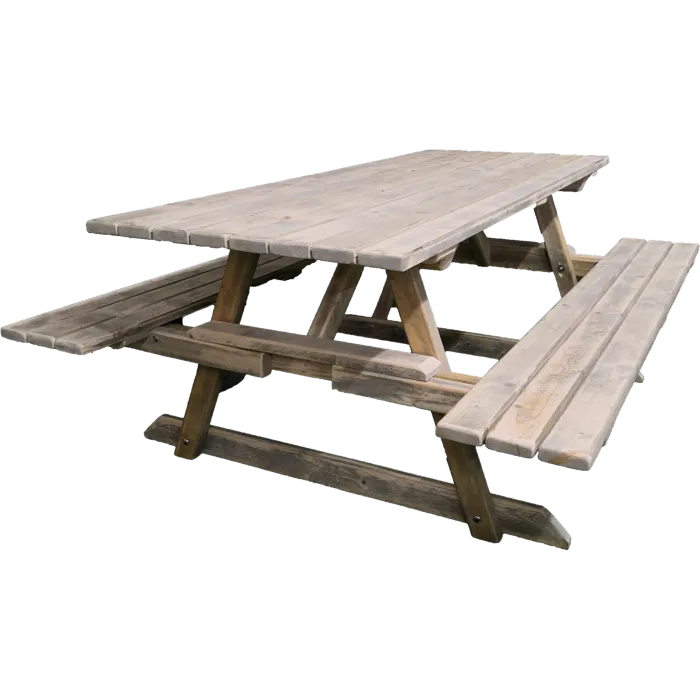Bauholz Picknickset