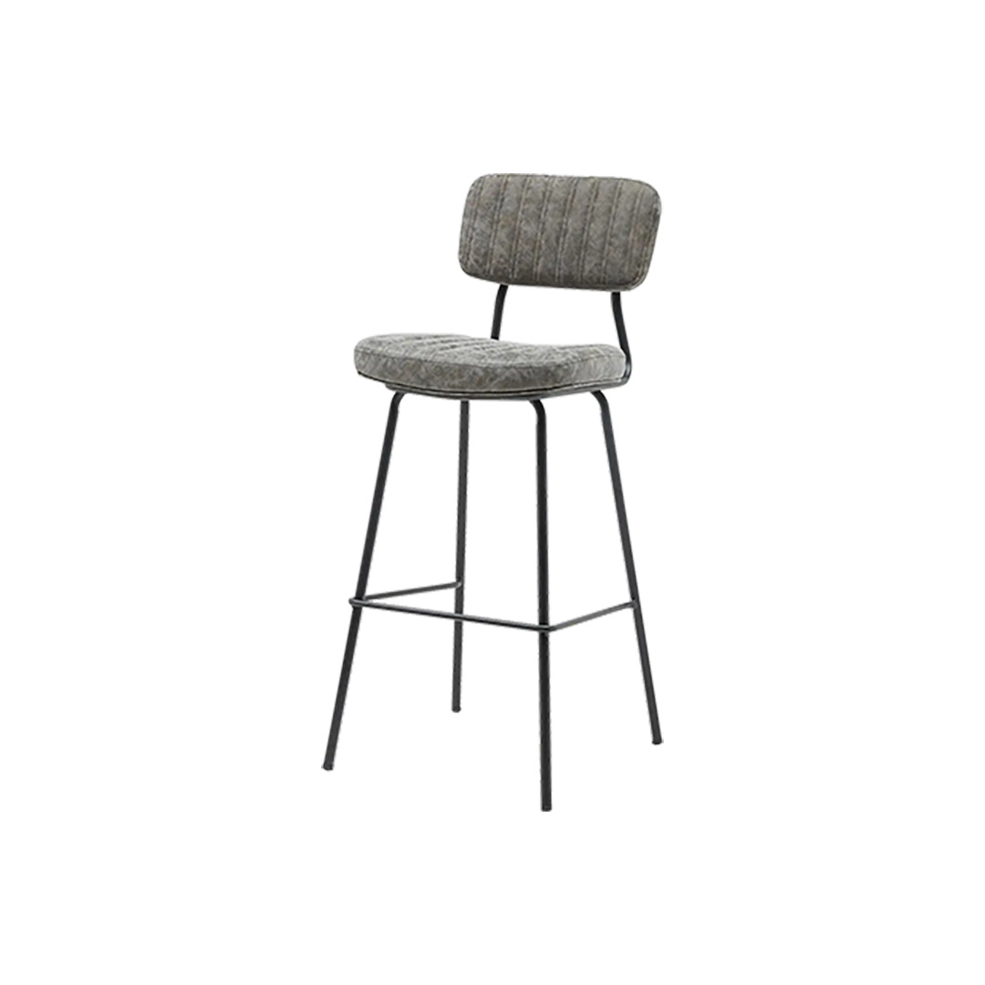 Barhocker mit Metallgestell