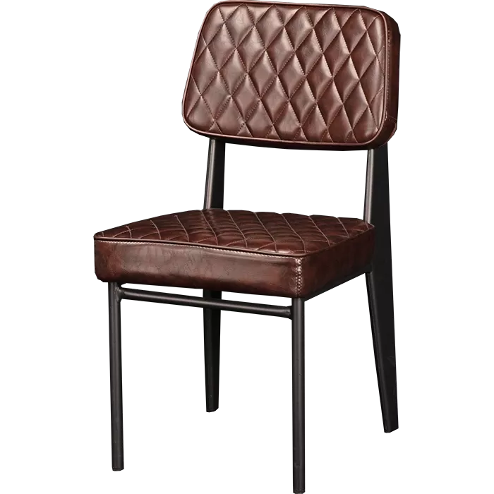 Polsterstuhl Cherry dunkelbraun